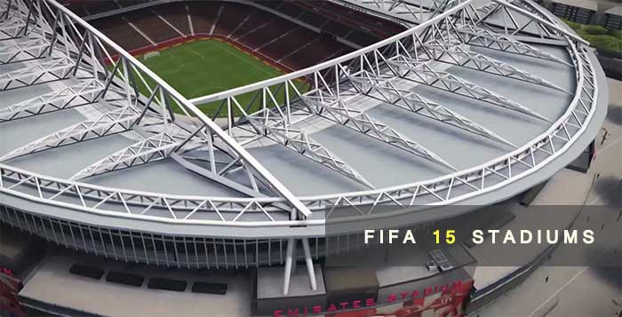 Todos los Estadios de FIFA 15