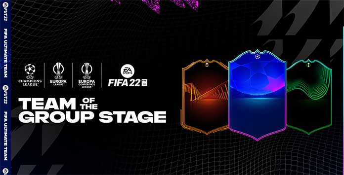 Cartas UEFA Team of the Group Stage en FIFA 22